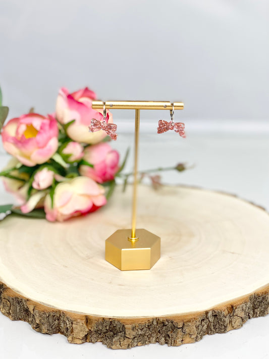 Tied with Love Bow Earrings